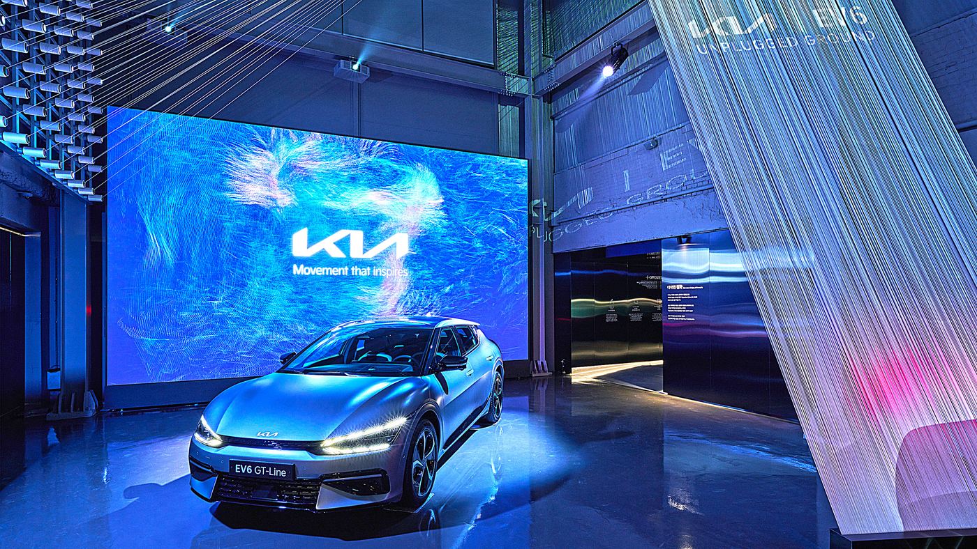 Kia EV6 UNPLUGGED GROUND — Seoul, Korea