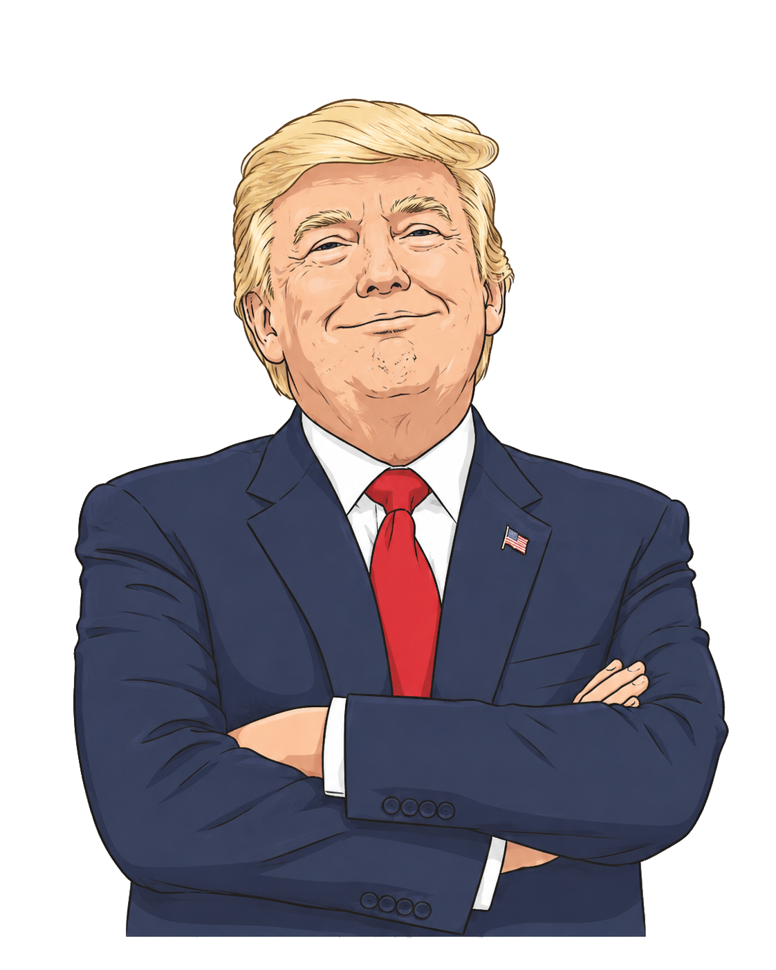 Trump timer character